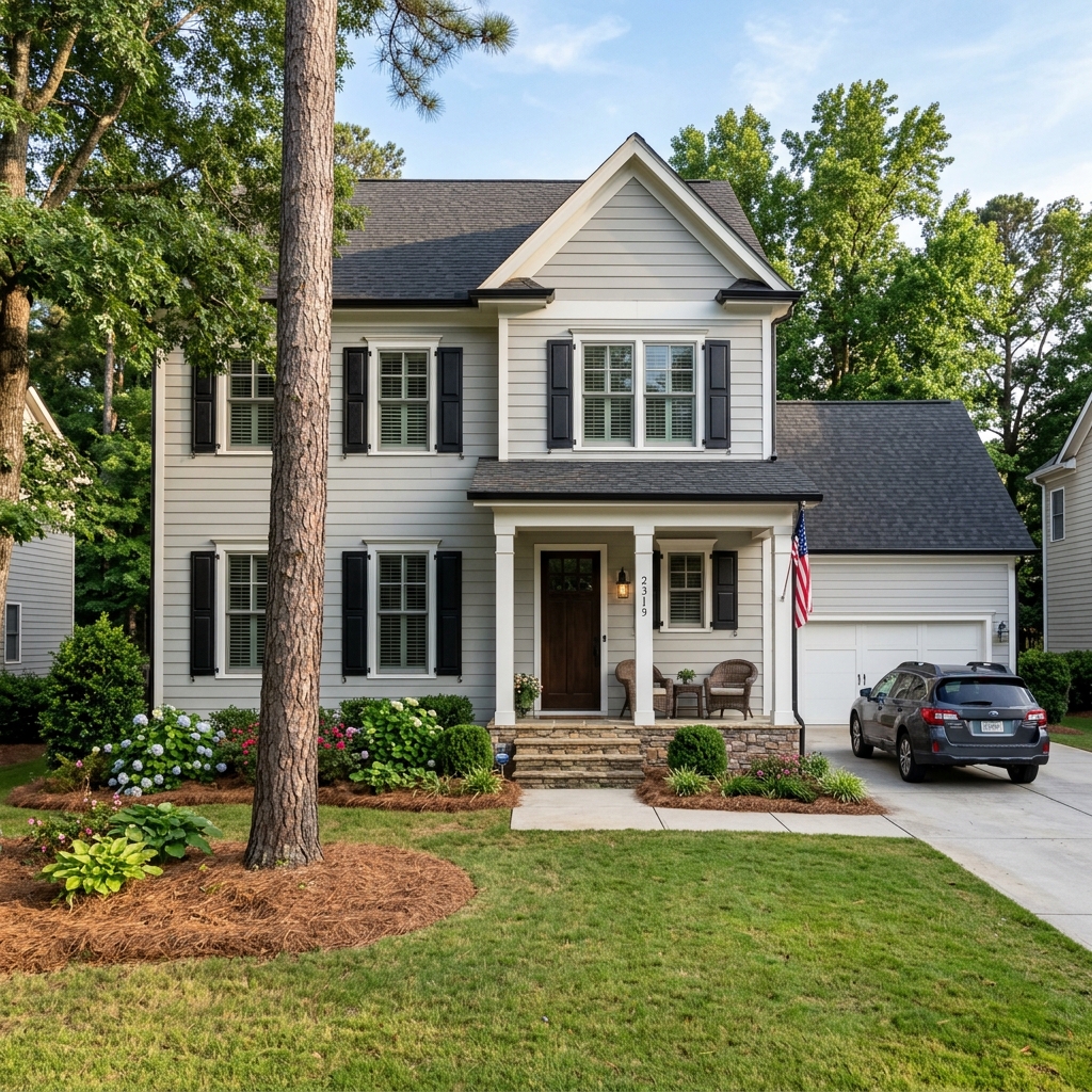Upgraded traditional brick exterior estate home in Johns Creek, Atlanta, GA